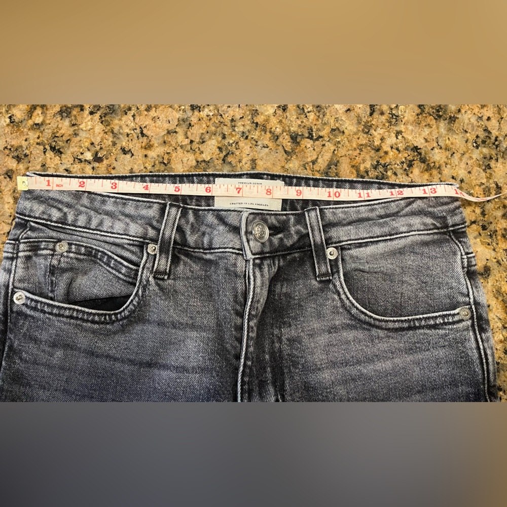 - 🩷HOST PICK🩷 - SLVRLAKE Lou Lou denim - blackish-grey jeans in great condition. - Picture 6 of 8
